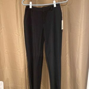 Black high rise dress pants